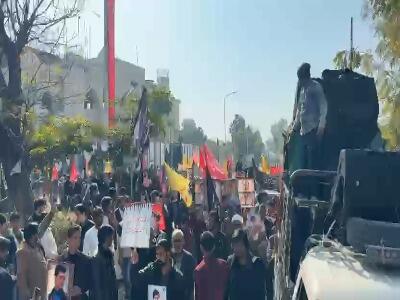  راهپیمایی پاکستانی‌ها در محکومیت حمله تروریستی هفته گذشته