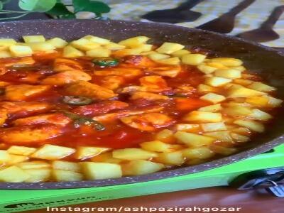  واویشکا مرغ سه سوته و خوشمزه