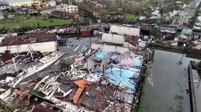  تخریب ۱۸ هزار خانه در طوفان سهمگین ماداگاسکار