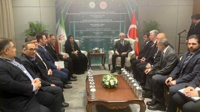  نشست وزیر راه و شهرسازی با وزیر حمل و نقل ترکیه برگزار شد