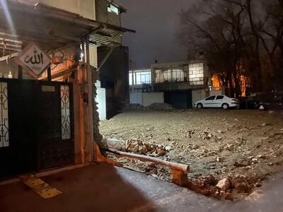  حمام ۳۰۰ ساله ده ونک در سکوت تخریب شد