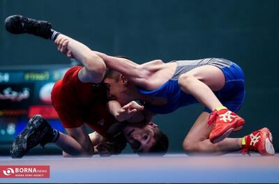  کشتی آزاد قهرمانی نوجوانان کشور؛ نفرات برتر ۵ وزن نخست مشخص شدند