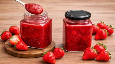  طرز تهیه مربای توت فرنگی / دیگر مربای توت فرنگی نخرید