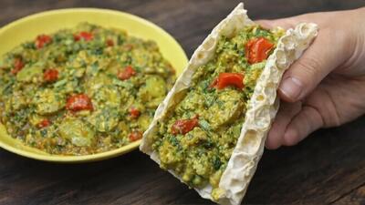  دستور پخت یک غذای معرکه و اقتصادی / خوشمزه تر و سالمتر از گوشت