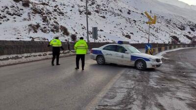  محور هراز یکطرفه شد/ درخواست مهم از رانندگان