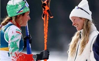  گپ‌وگفت دوستانه اسکی‌بازان ایران و آمریکا در میلان + عکس