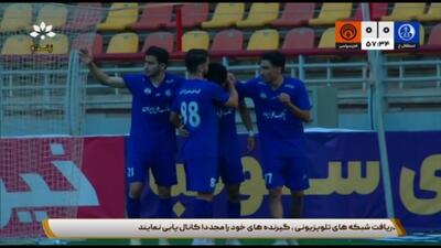  گل اول استقلال خوزستان به فجر سپاسی (جلالی وند)