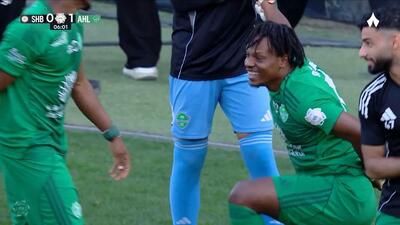  گل اول الاهلی عربستان به الشباب (حمیدو)