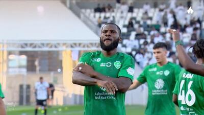  گل دوم الاهلی عربستان به الشباب (فرانک کسیه)