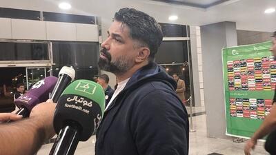  واکنش پیروز قربانی به درگیری در پایان مسابقه با خلیفه اصل