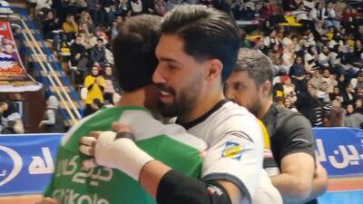  حواشی قبل از آغاز دیدار گیتی پسند - مس سونگون