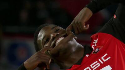  گل سوم رن به پاری سن ژرمن (بریل امبولو)