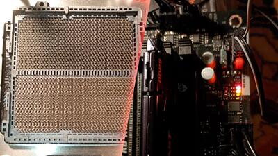  پردازنده AMD Ryzen 5 7500F بر روی مادربرد B850 RS PRO WiFi ازراک از کار افتاد