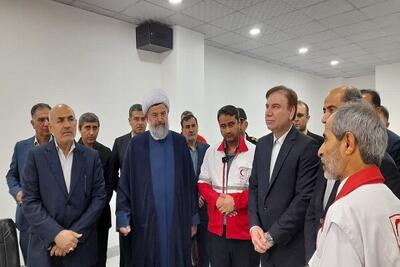  ساختمان جدید هلال احمر دشتی افتتاح شد