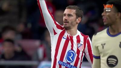  خلاصه بازی اتلتیکو مادرید ۴ - ۰ بارسلونا