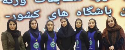  دختران پاس همدان پدیده لیگ برتر وزنه‌برداری کشور شدند