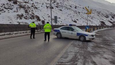  جاده هراز یکطرفه شد