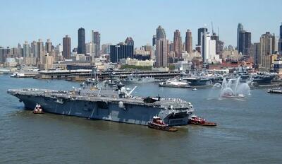  مرگ تفنگدار آمریکایی پس از سقوط از ناو جنگی