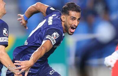  ویدیو| شهاب زاهدی، قهرمان فوکوکا؛ گل تماشایی و پنالتی‌ای که دروازه را لرزاند