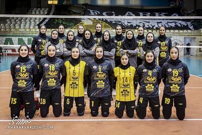  ویدیو| دختران سپاهان قهرمان والیبال آسیای مرکزی شدند