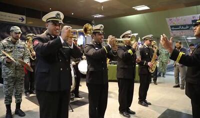  فیلم/ اجرای سرود ای ایران در متروی تئاتر شهر