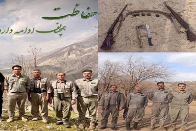  متخلفان زیست‌محیطی در منطقه «تنگ هفت» لرستان دستگیر شدند