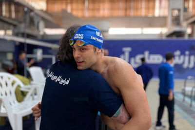  شناگر ملی پوش دوباره رکوردشکنی کرد