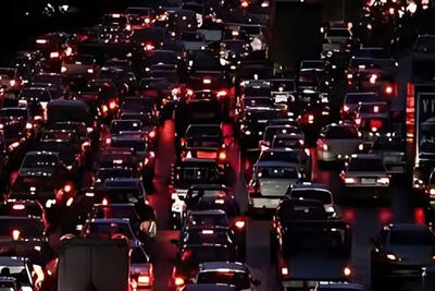  ترافیک پرحجم در آزادراه‌های قزوین