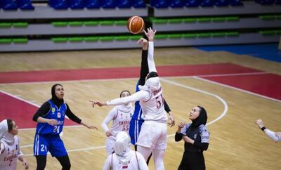  پلی آف لیگ بسکتبال بانوان /پایان دیدار‌های دور اول با برتری گروه بهمن - پارس فوتبال