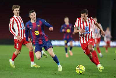  خلاصه بازی بارسلونا - اتلتیکو مادرید / نسخه کاتالان‌ها در نیمه اول پیچیده شد - پارس فوتبال