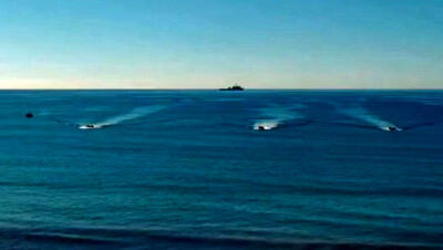  فیلم جدید از مانور های دریایی ، خاکی و هوایی آمریکا