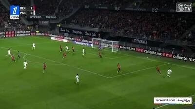  گل های بازی پاری سن ژرمن و رن+ ویدئو