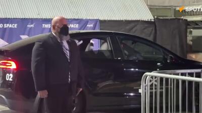  اسپوتنیک: خدمه ماموریت Crew-12، از جمله فضانورد روسی، آندری فدیایف، به سمت سکوی پرتاب حرکت کردند