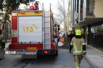  آتش به جان هتل مشهد افتاد