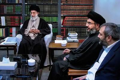  تصویر کم‌نظیر از دیدار رهبرانقلاب با رهبران مقاومت