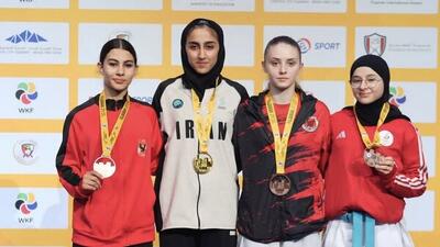  افتخارآفرینی دختر ایرانی در امارات