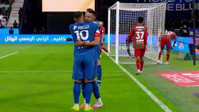  گل دوم الهلال به الاتفاق (سالم الدوساری)