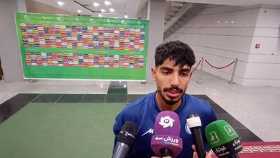  جلالی‌وند : هر دو تیم برای سه امتیاز آمده بودند