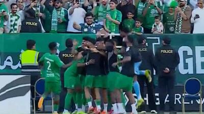  گل اول الاهلی به الشباب توسط رایان