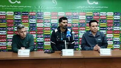  حسینی: پیشگو نیستم ولی در لیگ میمانیم!