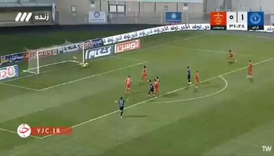  گل دوم گل‌گهر به پرسپولیس+فیلم