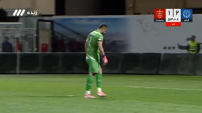  گل اول پرسپولیس به گل‌گهر با شوت دیدنی سرگیف