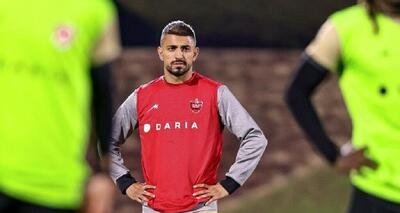  همسترینگ دردسرساز برای مهاجم پرسپولیس