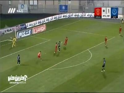  گل دوم گل‌گهر به پرسپولیس توسط امید لطیفی‌فر
