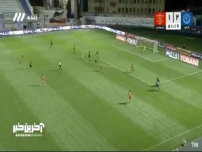  گل سوم گل‌گهر به پرسپولیس توسط پوریا لطیفی‌فر