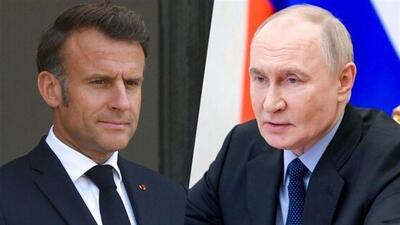  ماکرون: باید فشار بر روسیه را افزایش دهیم