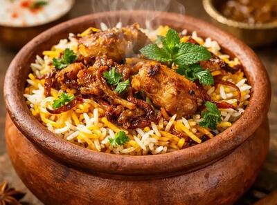  طرز تهیه بریانی حیدرآبادی ؛ غذای اصیل هندی