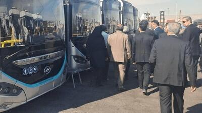  سری دوم از اتوبوس‌های برقی تهران از بندر شهید رجایی ترخیص شد