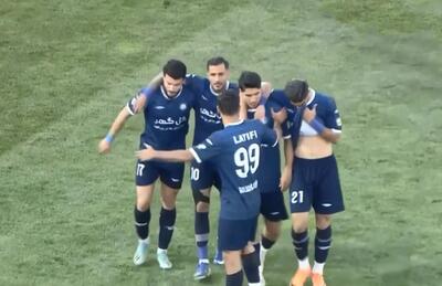  سوپرگل پورعلی، گل اول گل گهر به پرسپولیس