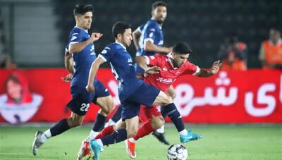  شکست پرسپولیس در نیمه اول مقابل گل‌گهر با گل‌های تماشایی